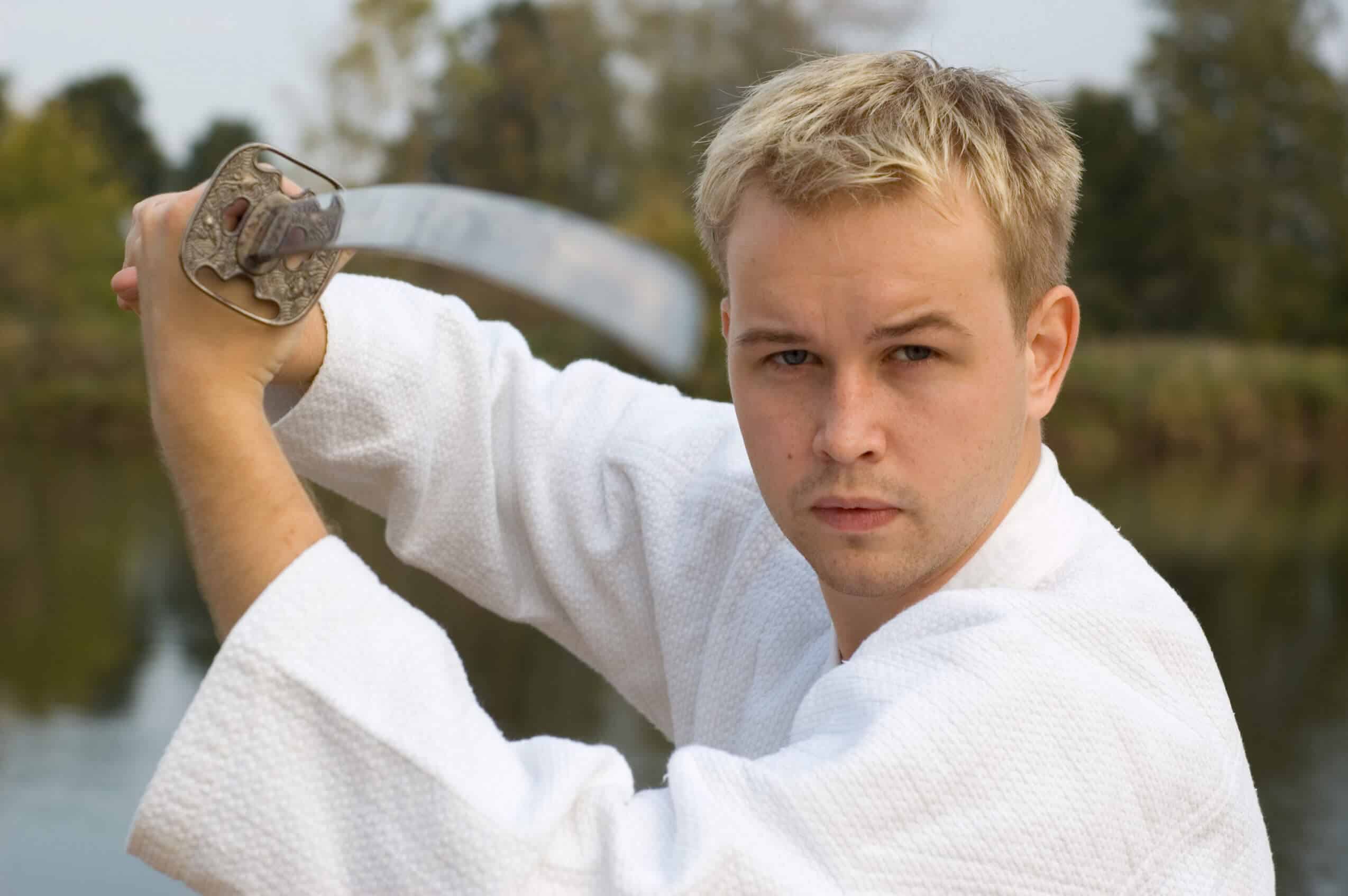 Martial Arts Lessons for Adults in Randolph __STATE__ - Samurai Sword Posing Blog