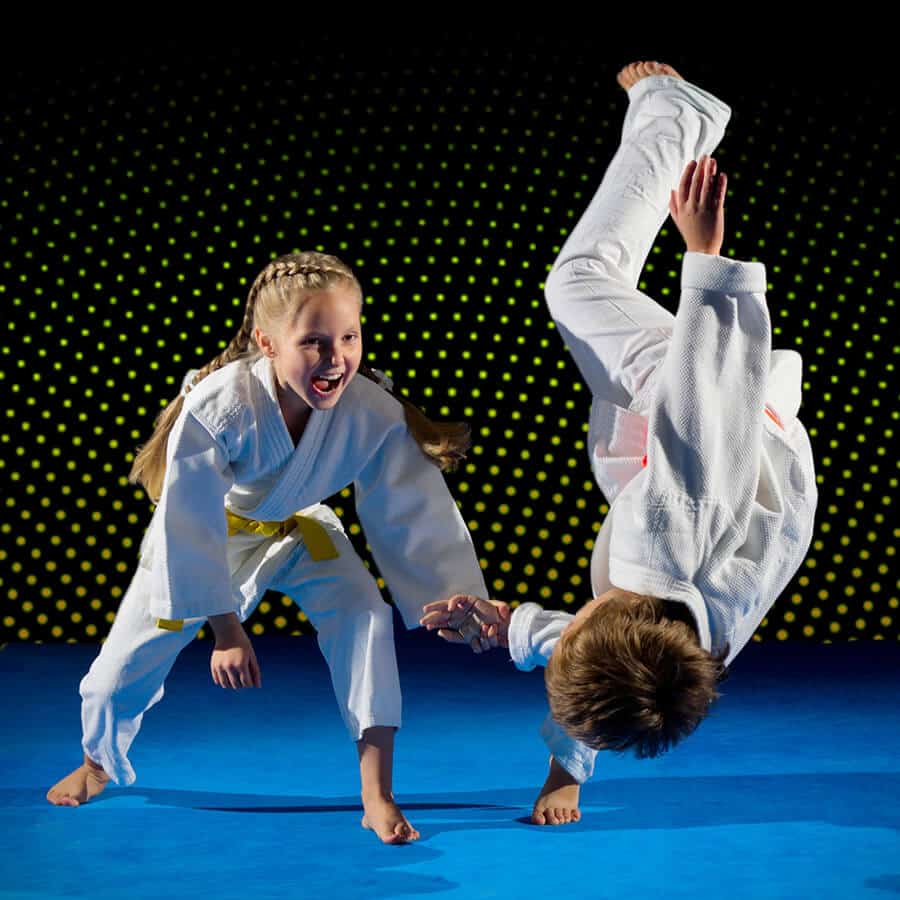 Martial Arts Lessons for Kids in Randolph __STATE__ - Judo Toss Kids Girl