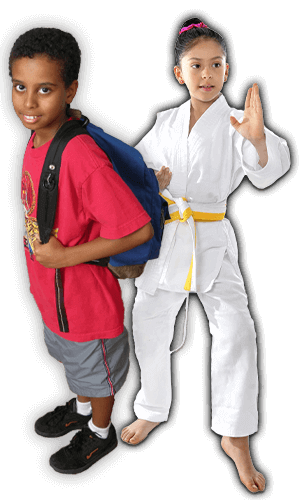 After School Martial Arts Lessons for Kids in Randolph __STATE__ - Backpack Kids Banner Page